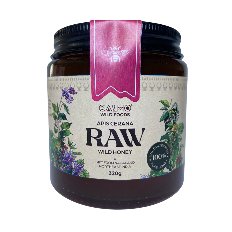 Apis Cerana (Wild Cherry) Honey (Raw, Unprocessed, Nagaland Forest Honey)