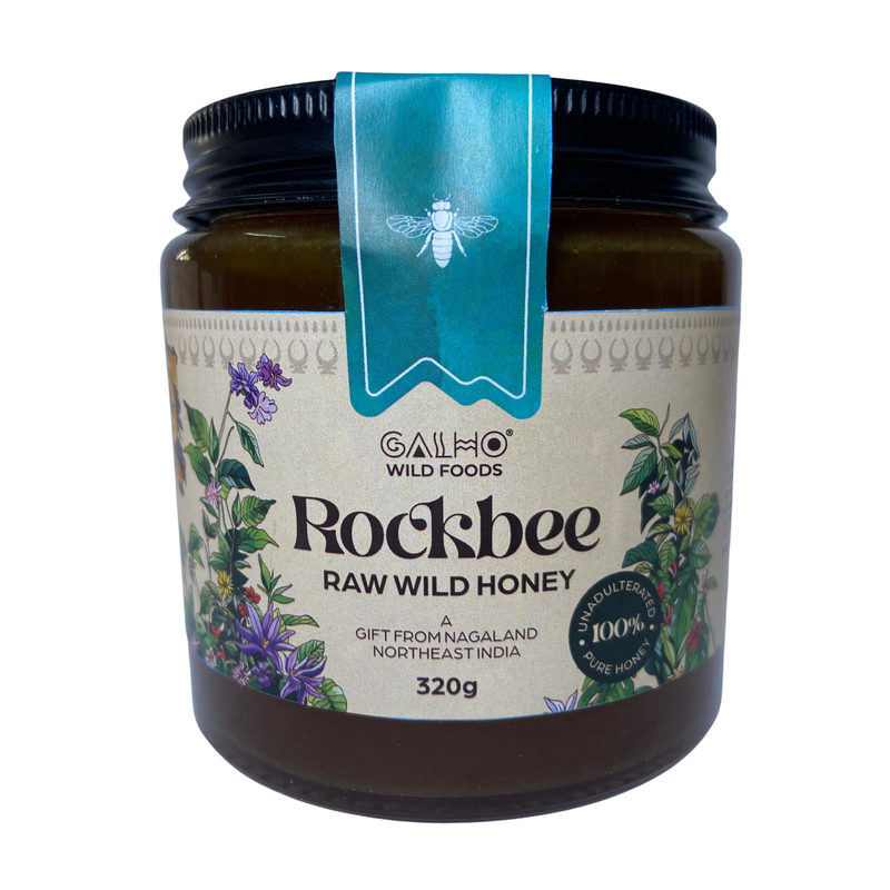 Rock Bee (Wild Flower) Honey (Raw, Unprocessed, Nagaland Forest)