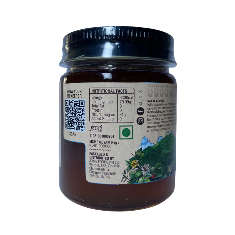 Apis Cerana (Wild Apple) Honey (Raw, Unprocessed, Nagaland Forest Honey)