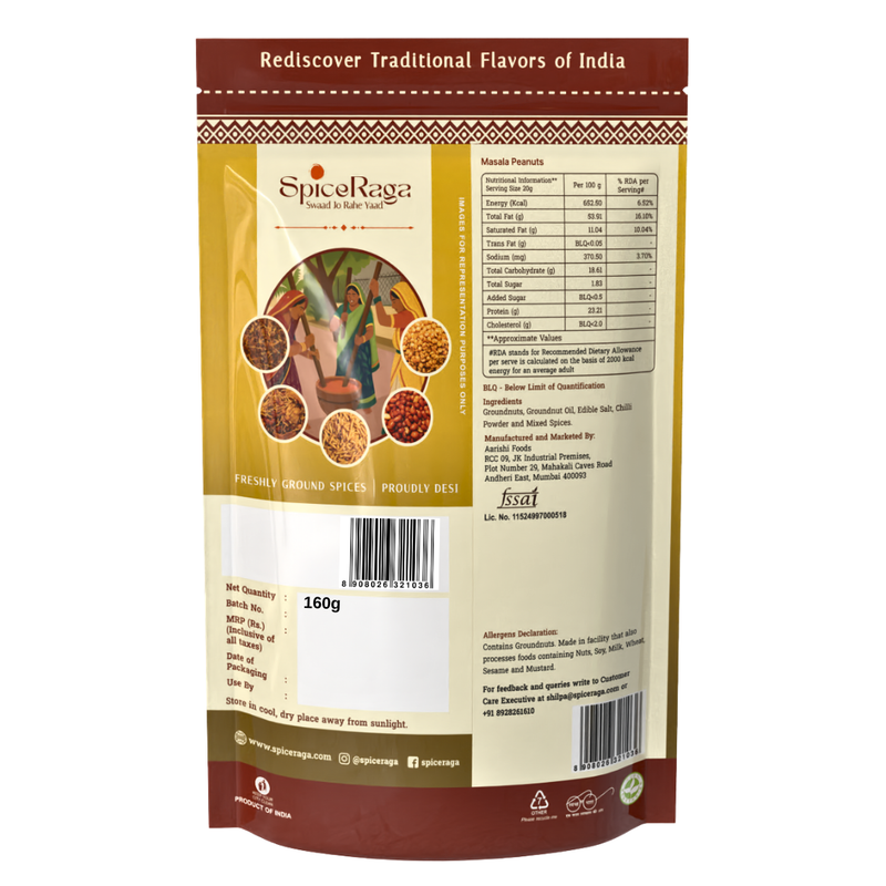 Hing Masala Peanuts