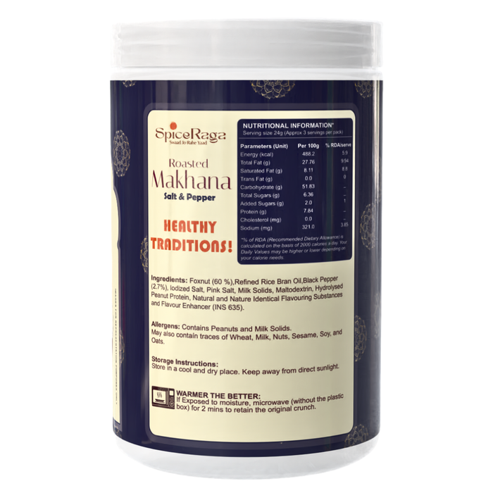 Salt & Pepper Makhana