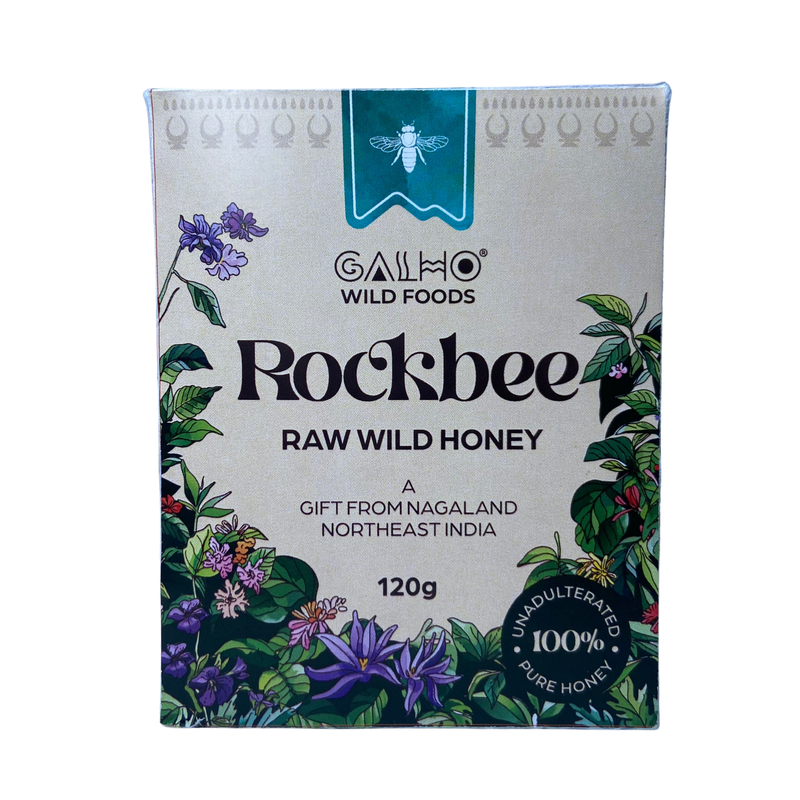 Rock Bee (Wild Flower) Honey (Raw, Unprocessed, Nagaland Forest)