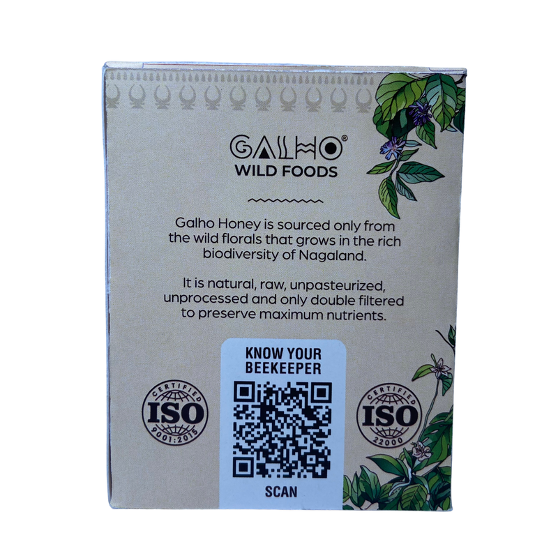 Rock Bee (Wild Flower) Honey (Raw, Unprocessed, Nagaland Forest)