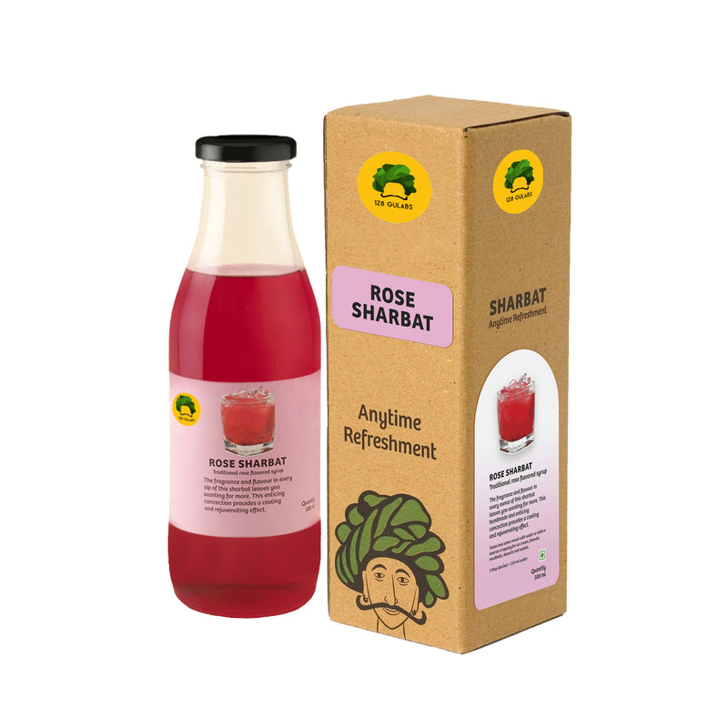 Gulabs Rose Sharbat – Traditional Rose Drink Syrup