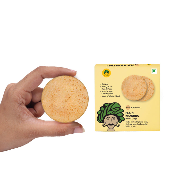 Gulabs Roasted Tiny Khakhra Combo (Assorted Khakhra Pack – 7 Flavors, 1 Packet Each, 10 Pieces per Flavor)