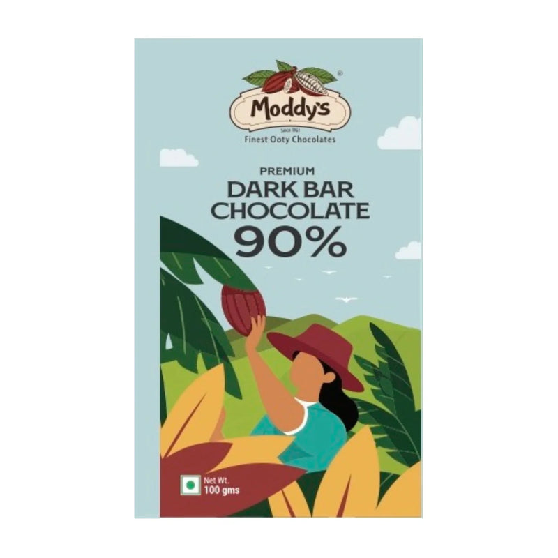 90% Dark Chocolate Bar