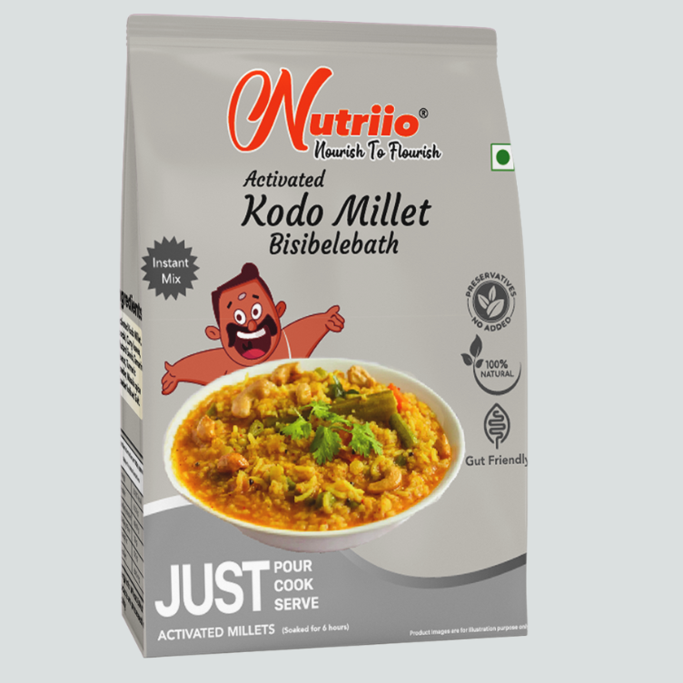Kodo Millet Bisibelebath (Activated)