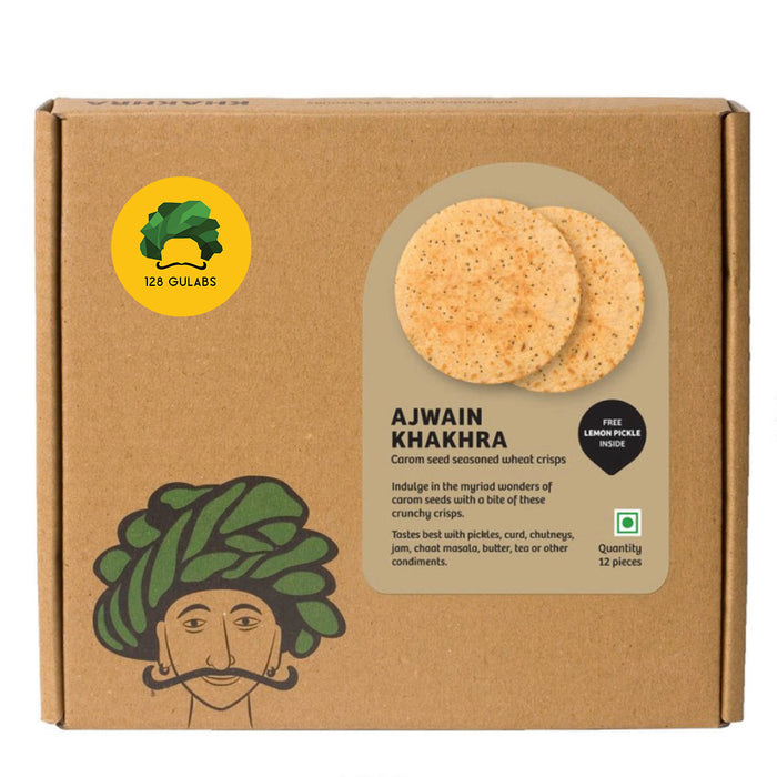 Gulabs Ajwain Khakhra