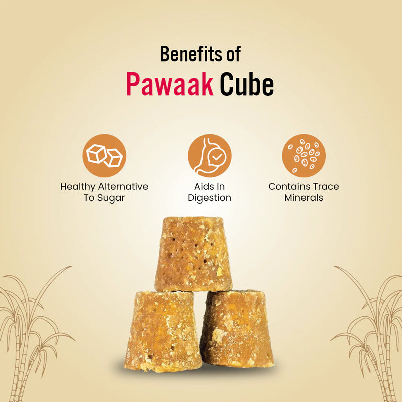 Combo Jars  - Paawak Natural Jaggery (Gud) Cubes & Powder
