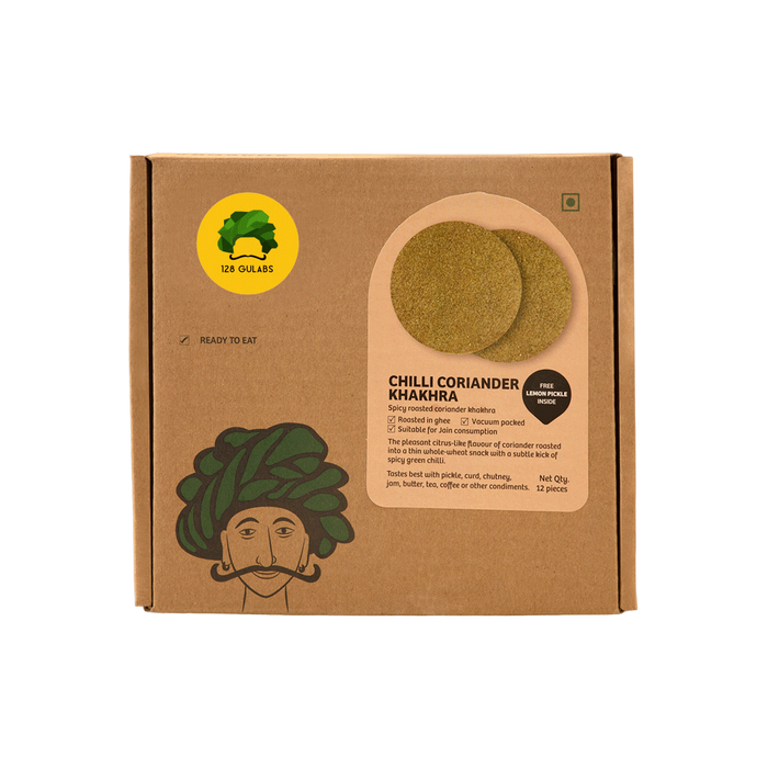 Gulabs Chilli Coriander Khakhra