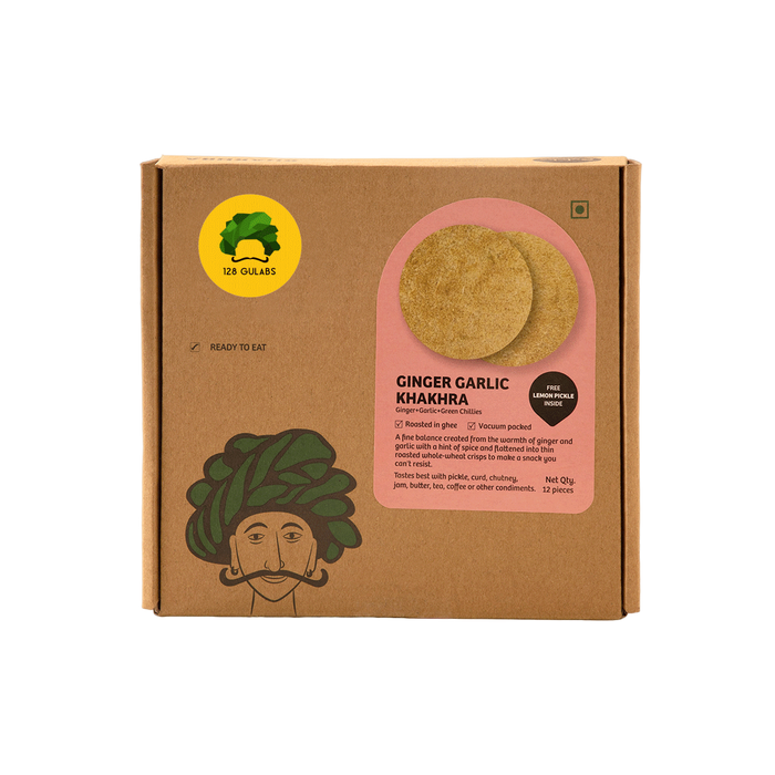 Gulabs Ginger Garlic Khakhra