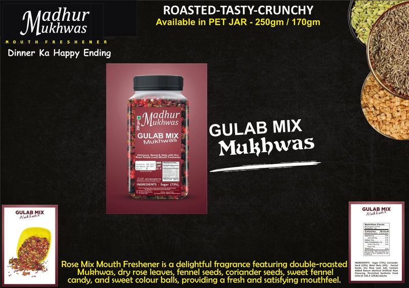 Madhur Mukhwas Gulab mix