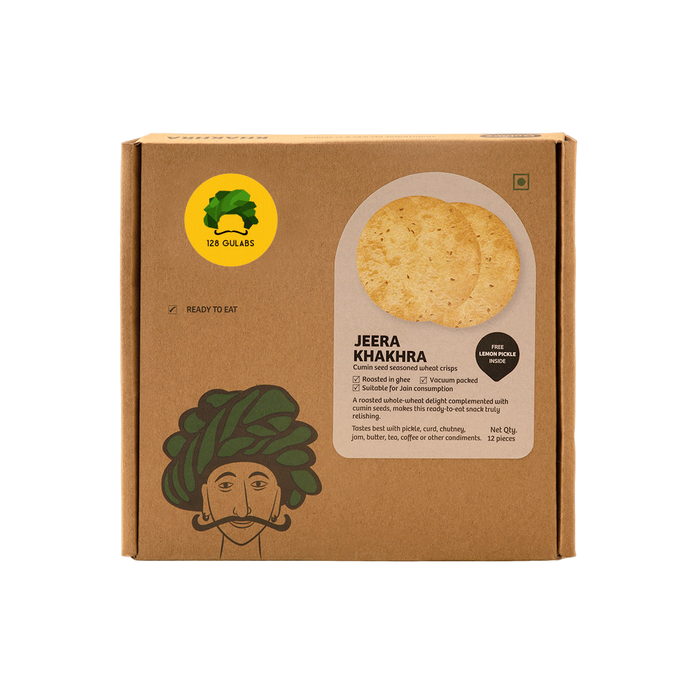 Gulabs Jeera Khakhra