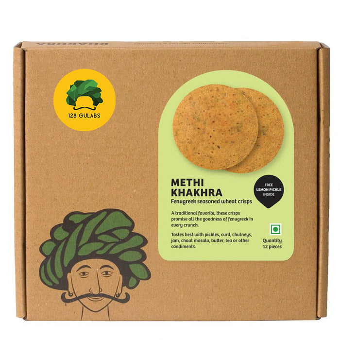 Gulabs Methi Khakhra