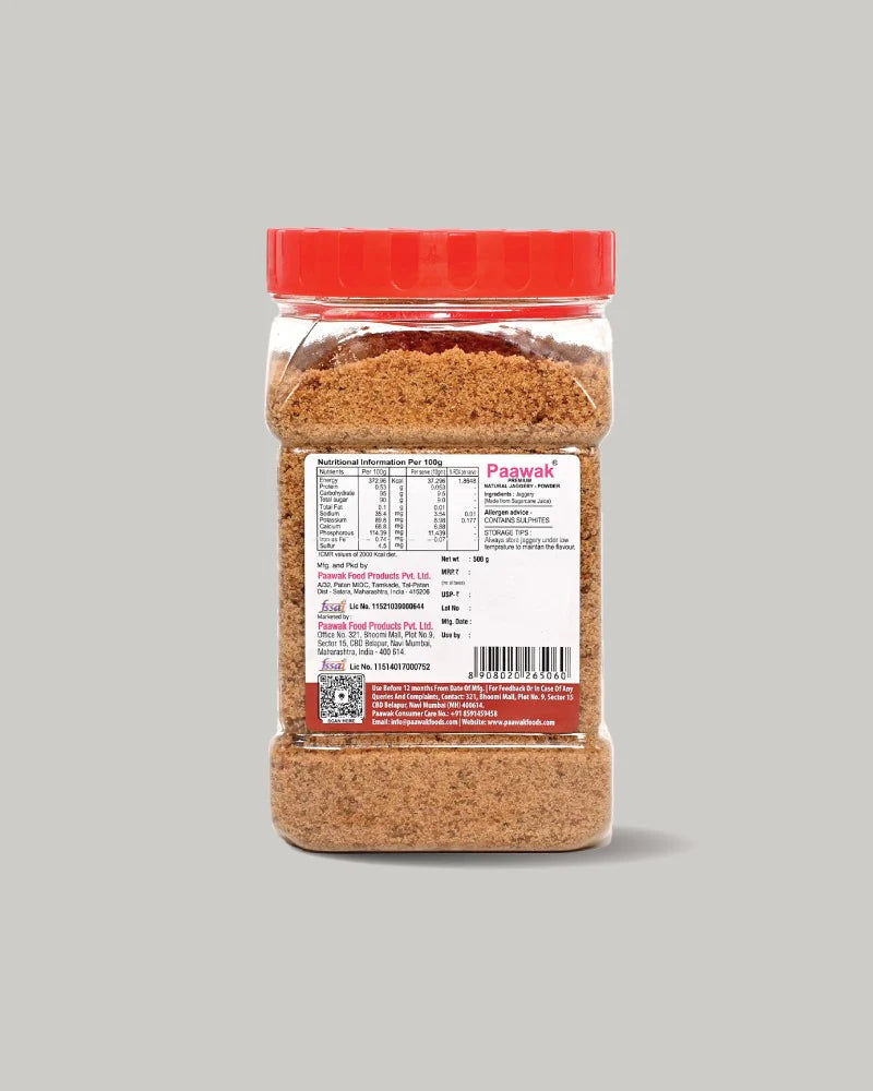 Combo Jars  - Paawak Natural Jaggery (Gud) Cubes & Powder