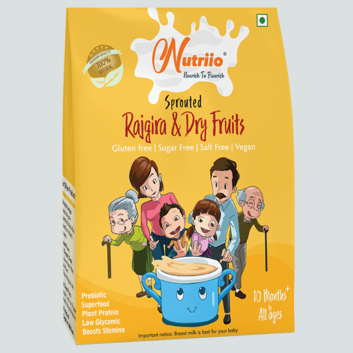 Sprouted Rajgira & Dry fruits Mix