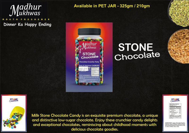 Madhur Mukhwas Stone Chocolate