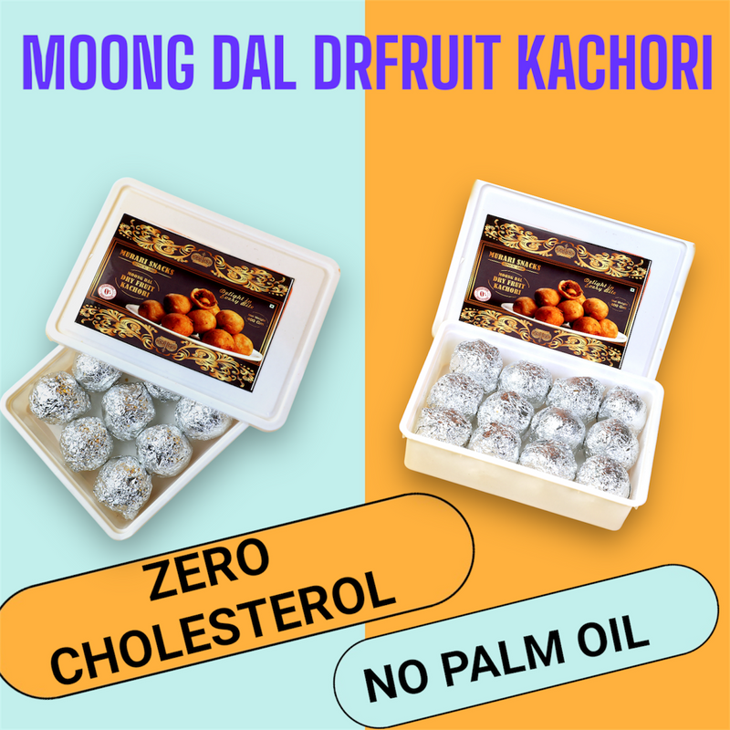 Moong Dal Dry Fruit Kachori