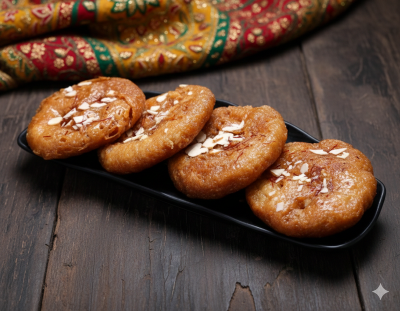 Pure ghee kesar Sweet Khajli