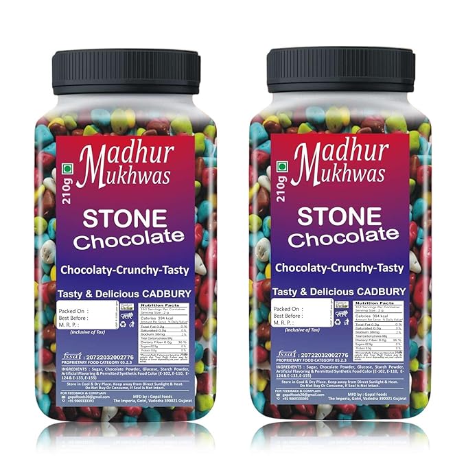 Madhur Mukhwas Stone Chocolate