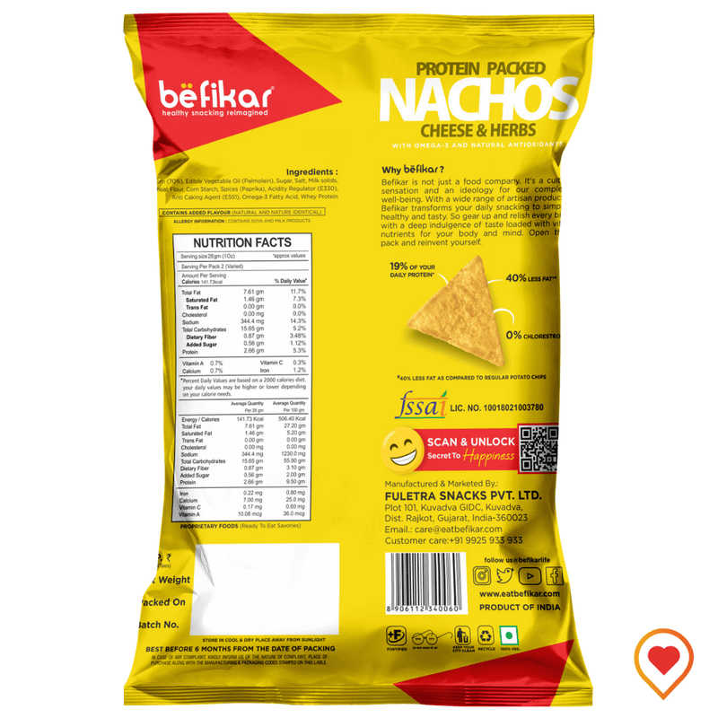 Cheese & Herbs Nachos