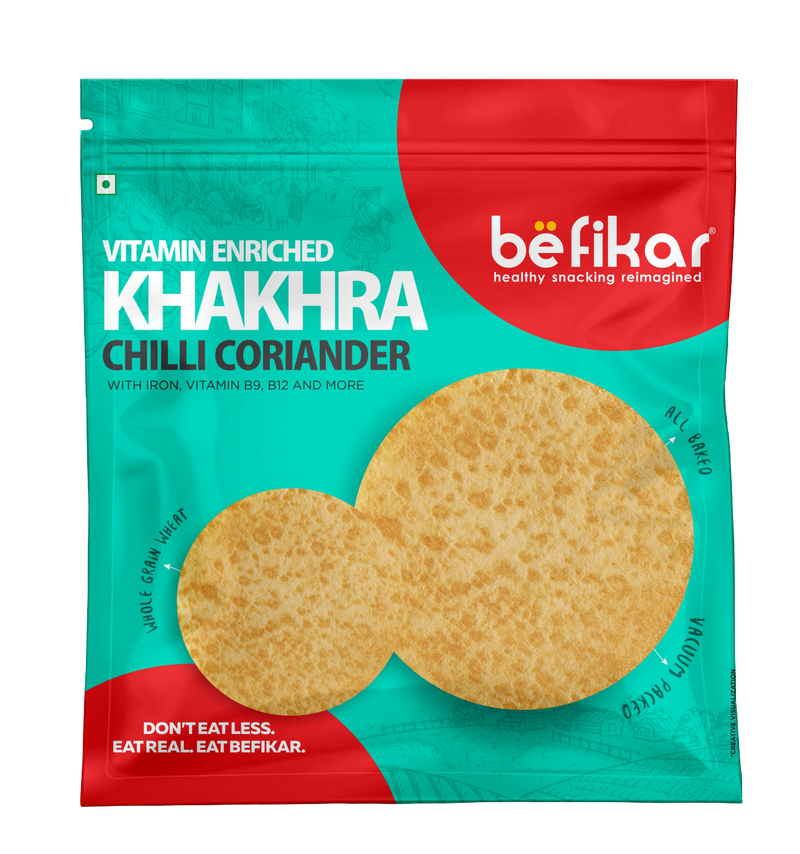 Befikar Khakhra - Chili Coriander