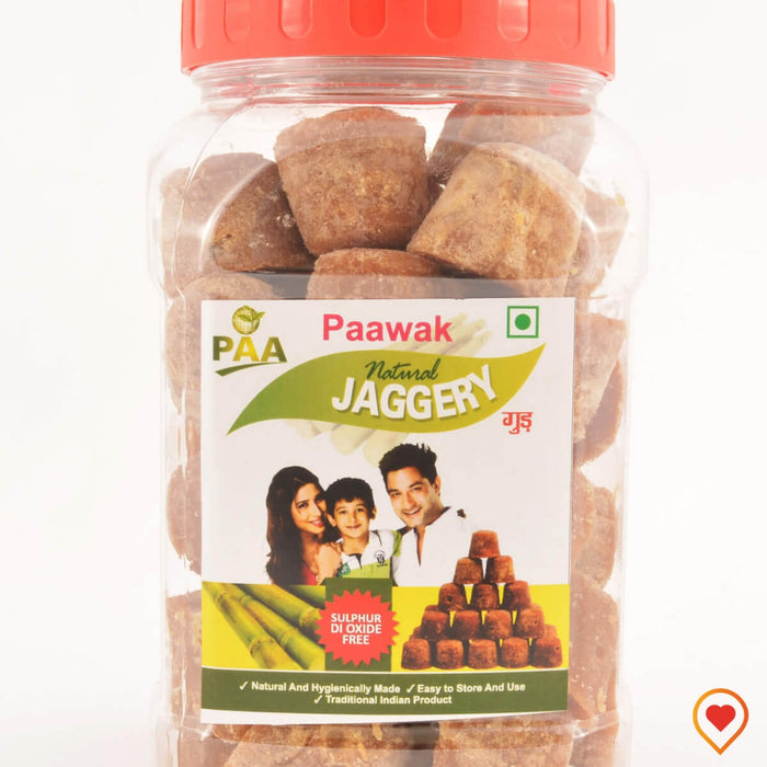 Combo Jars  - Paawak Natural Jaggery (Gud) Cubes & Powder