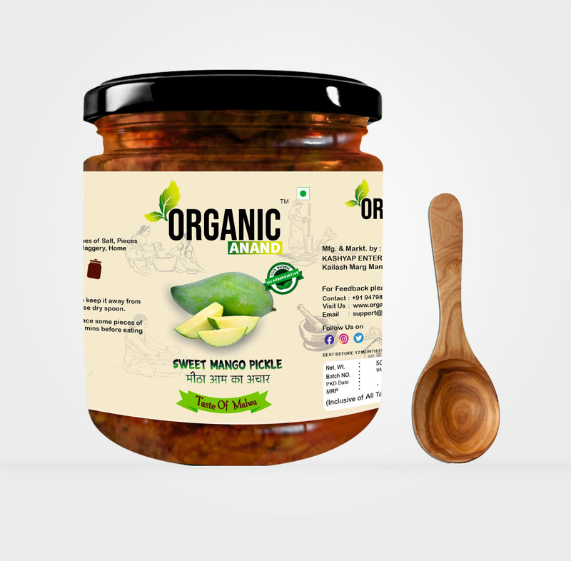 Sweet (Gaud) Mango Pickle (Mitha Aam ka Achar)