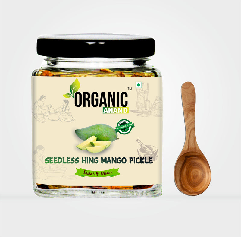 Seedless Oilfree Hing Mango Pickle (Aam ka Achar)