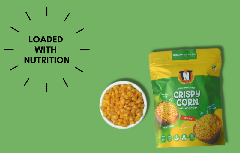 Vacuum Cooked Crispy Corn (Cheese Flavour)