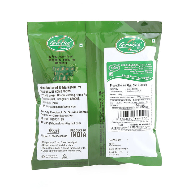 Plain Salt Peanuts