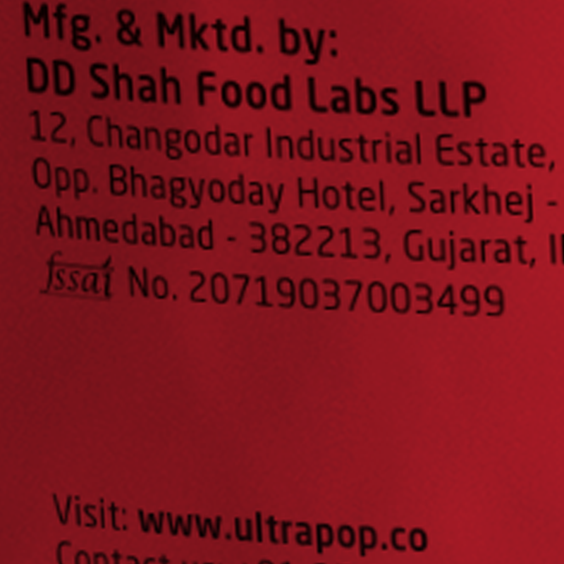 Ultrapop Peri Peri Thriller Popcorn