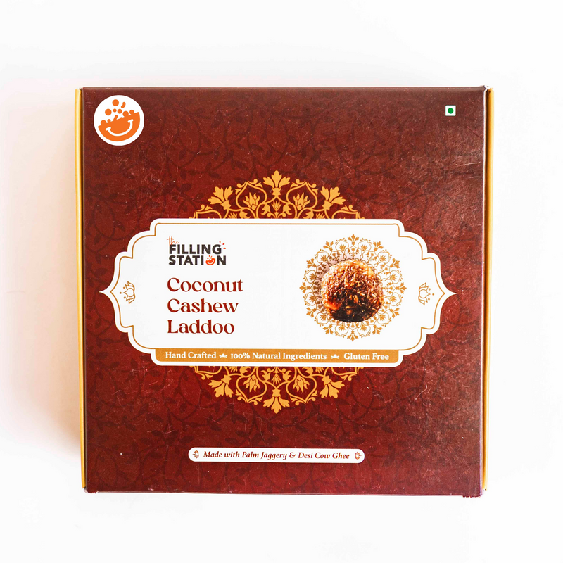 Coconut Cashew Laddoo