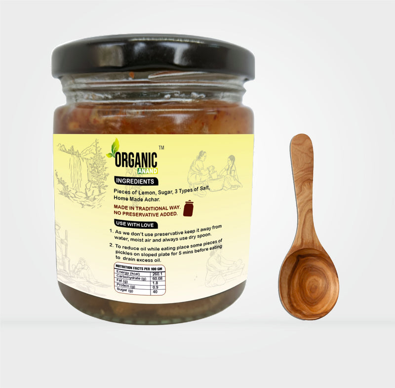 Fariyali Lemon Pickle (Khatta Mitha Nimbu ka Achaar)