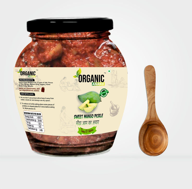 Sweet (Gaud) Mango Pickle (Mitha Aam ka Achar)