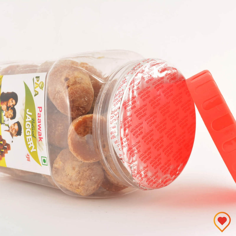 Combo Jars  - Paawak Natural Jaggery (Gud) Cubes & Powder