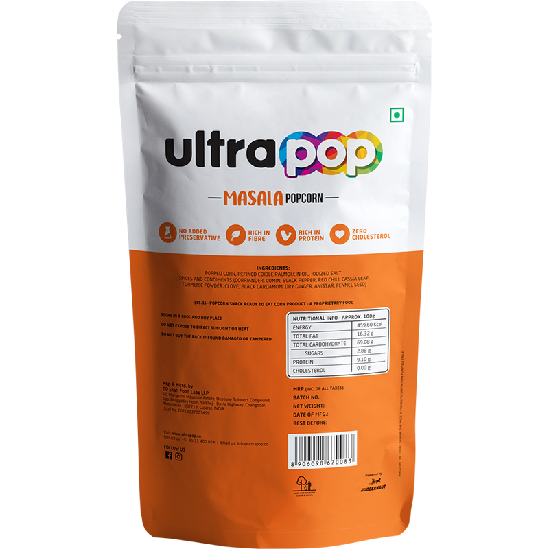 Ultrapop Indian Masala Popcorn