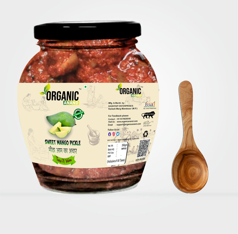 Sweet (Gaud) Mango Pickle (Mitha Aam ka Achar)