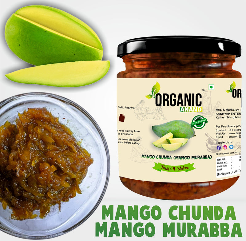 Mango Chunda/Murabba (Grated Mango Murabba)
