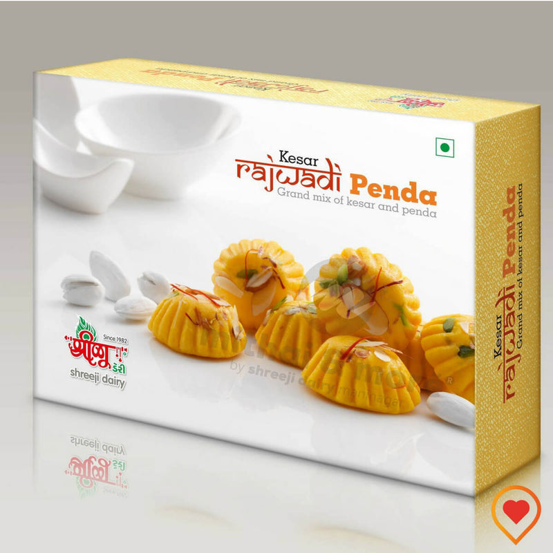 Rajwadi Kesar Dryfruit Penda
