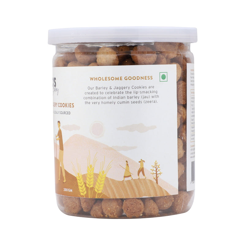 Barley Jaggery Cookies