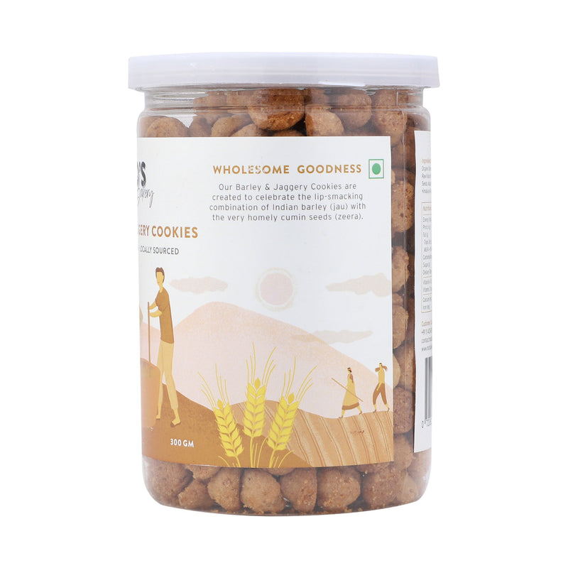Barley Jaggery Cookies
