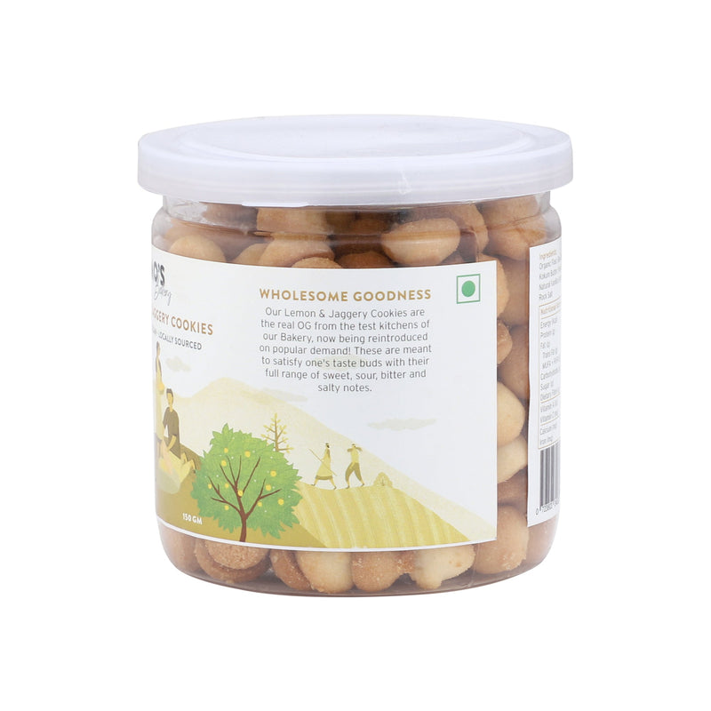 Lemon Jaggery Cookies