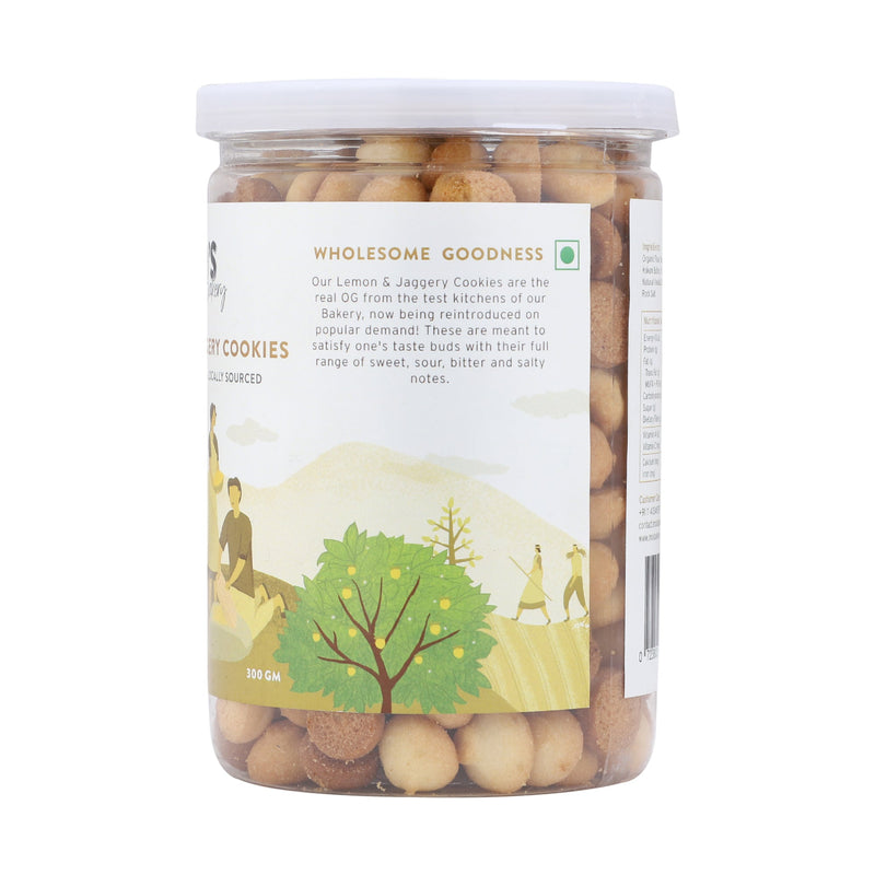 Lemon Jaggery Cookies