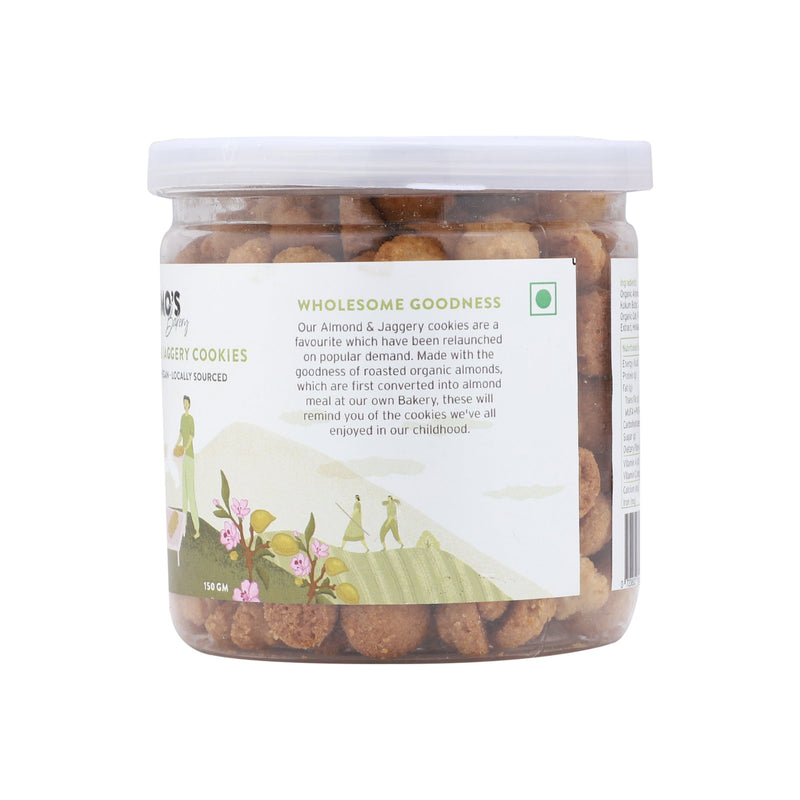 Almond Jaggery Cookies