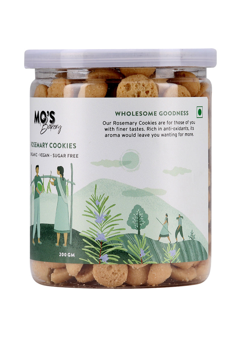 Sugar Free Rosemary Cookies