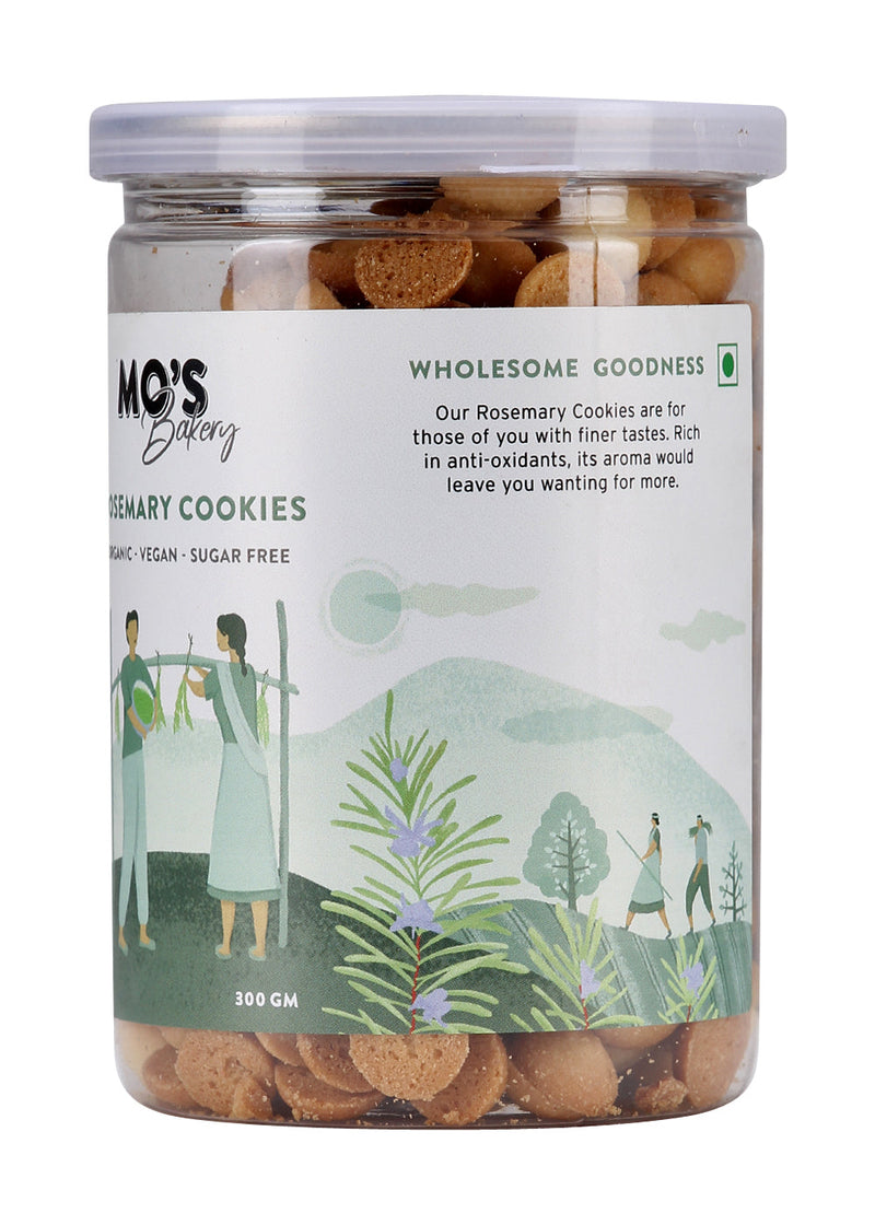 Sugar Free Rosemary Cookies