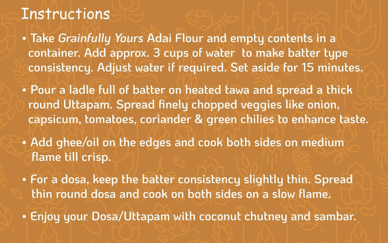 Adai Mix - Dosa | Uttapam