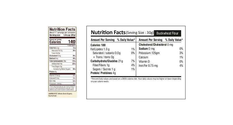 Buckwheat Flour (VACCUM PACK)