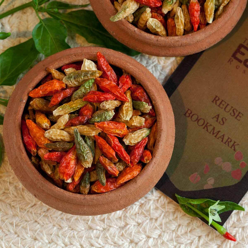 Organic Sundried Bird’s Eye Chilli